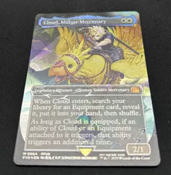Mtg Cload Midgard Mercenary Chocobo Tracks Foil - Image 2