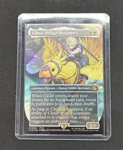 Mtg Cload Midgard Mercenary Chocobo Tracks Foil - Image 4