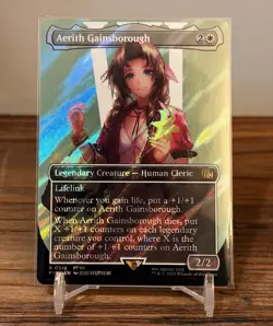 Magic The Gathering MTG #519 Aerith Gainsborough Surge Foil NM - Image 1