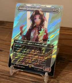 Magic The Gathering MTG #519 Aerith Gainsborough Surge Foil NM - Image 2