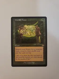 MTG - NM - Worldly Tutor (Retro Frame) - Dominaria Remastered - #353 - Regular - Image 1