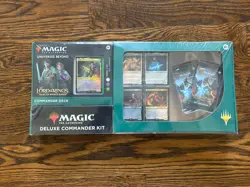 MTG LOTR Tales of Middle Earth RIDERS OF ROHAN Deluxe Commander Kit - Sealed - Image 1