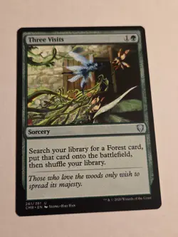 Three Visits X1 CMR MTG Commander Legends - Image 1