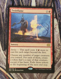 MTG - Twinflame - Double Masters 2022 - 129 - Rare - NM - Image 1