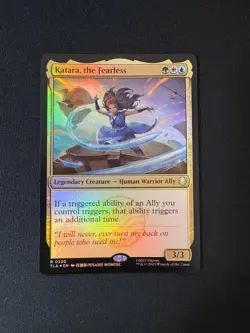 2025 MTG Avatar The Last Airbender Katara, The Fearless Foil #230 - Image 1