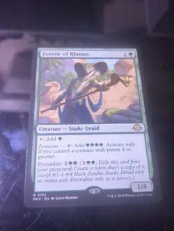 MTG, Fanatic of Rhonas 152 NM Modern Horizons 3 Regular - Image 1