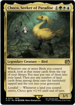 Choco, Seeker of Paradise - 0215 - Final Fantasy - MTG - NM/M - Image 1