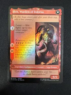 Clive, Ifrit's Dominant (FOIL) Final Fantasy - Magic the Gathering - Image 2