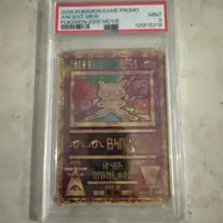 PSA 9!!! 2000 ANCIENT MEW POKEMON MOVIE PROMO CARD!! PSA 9 GEM MINT CONDITION!! - Image 1