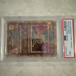 PSA 9!!! 2000 ANCIENT MEW POKEMON MOVIE PROMO CARD!! PSA 9 GEM MINT CONDITION!! - Image 2