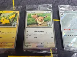 Pokemon SEALED Promo Lot - All 8 2025 Stamped Snowflake Pikachu Eevee Glaceon ex - Image 4