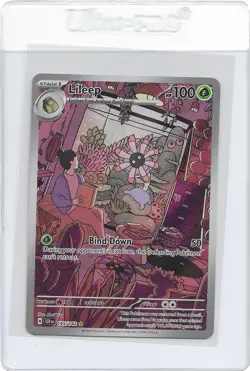 Lileep 145/142 Illustration Rare Full Art - Stellar Crown - Pokemon TCG NM - Image 1