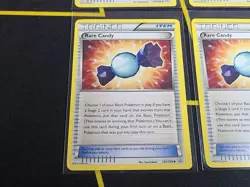 Pokemon TCG Playset Lot (4) - Rare Candy 135/160 LP (Primal Clash) - Image 2