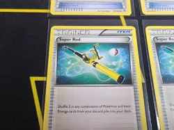 Pokemon TCG Playset Lot (4) - Super Rod 149/162 NM (BREAKthrough) - Image 3