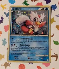 Pokemon TCG Delibird 39/123 Snowflake Stamp German Holiday 2010 Cosmos Holo - Image 1