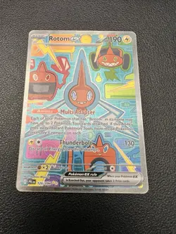 Pokemon Phantasmal Flames 2025 Rotom Ex #126/094 SIR NM - Image 1