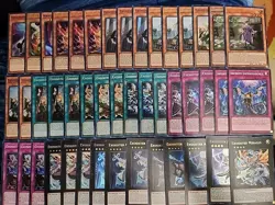 Yugioh 45 Card Exosister Deck Core Sophia Mikailis Magnifica Stella - Image 1