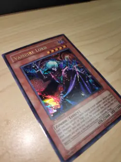 Yugioh Vampire Lord 1st Edition DCR-000 Secret Rare NM ASIAN ENGLISH - Image 3