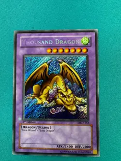 Yugioh Thousand Dragon 1st Edition MRD-143 Secret Rare VLP ASIAN ENGLISH - Image 1