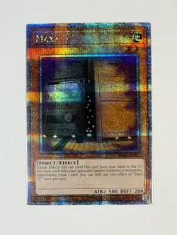 Yugioh Asian English Maxx "C" RC04-AE005 Quarter Century Rare QCR NM - Image 1