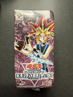 Yu-Gi-Oh! Duelist Legacy Volume 1 Sealed Booster Box! Japanese Version - Image 2