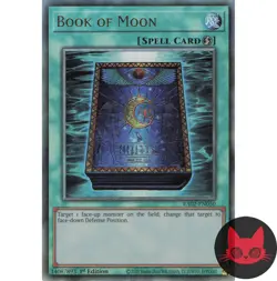 Yugioh Book of Moon RA02-EN050 Collector's Rare 1st Edition NM - Image 1