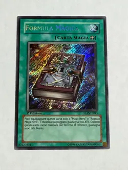 Yugioh ITALIAN Magic Formula GLAS-IT093 EN093 Secret Rare 1st Edition HP/Damaged - Image 1
