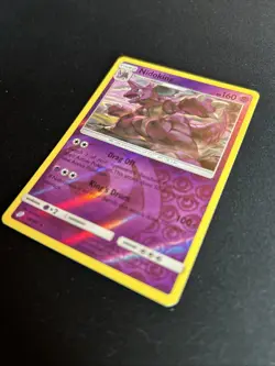 Pokemon Nidoking TCG Sun & Moon Team Up Card 59/181 Reverse Holo NM - Image 2