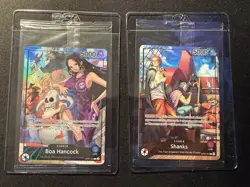 Boa Hancock & Shanks (PSA Magazine Promos) One Piece Promo Cards SEALED - Image 1