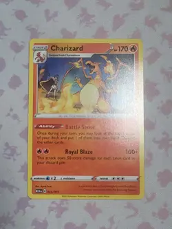 Pokemon Charizard Promo Card Dragon Discovery 001/015 McDonald's 2025 - Image 1