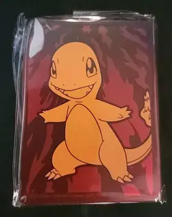 65 Ct Obsidian Flames ETB Charmander Card Sleeves Sealed Pokemon - Image 1