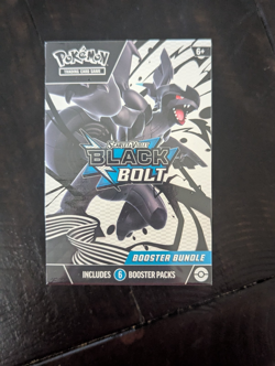Pokemon BLACK BOLT Booster Bundle Box New Factory Sealed Cards 6 Packs TCG - Image 1