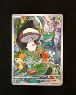 Pokemon Card TCG - Foongus 095/086 Black Bolt English - Illustration Rare - NM ⭐ - Image 1