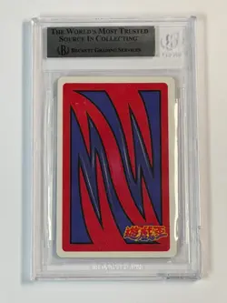 BGS 8.5 NM-MT 1998 Toei Poker Card Ghost GOLD FOIL HOLO *CRACKED Yugioh - Image 3