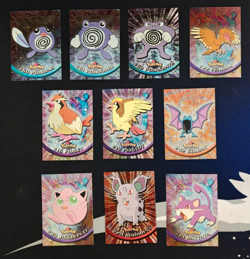 2000 Pokemon Topps Chrome TV Animation Series 1 - 10 Card LOT FOILS NM/LP - Image 1