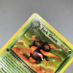 Dark Gloom 1st Edition 36/82 Team Rocket Pokemon Card Near Mint NM English A - Image 3