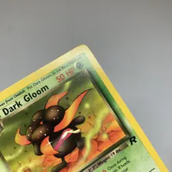 Dark Gloom 1st Edition 36/82 Team Rocket Pokemon Card Near Mint NM English A - Image 4