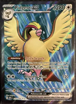 Pokemon TCG • 9x Holo Card Lot • “Brave Bird, No Recoil” Theme • LP-MP - Image 2