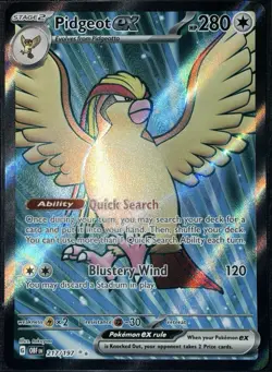 Pokemon TCG • 9x Holo Card Lot • “Brave Bird, No Recoil” Theme • LP-MP - Image 3
