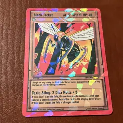 Ward Trading Card Game TCG 1st Ed Gen 2 - Black Jacket Foil 142/150 Rare - Image 1