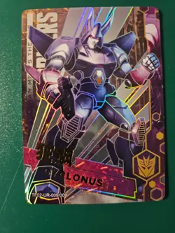 KAYOU Official Transformers TCG UR Card TF02-UR-009 Cyclonus - Image 1