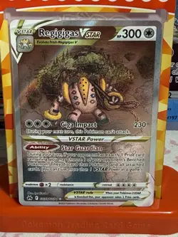 Regigigas VSTAR Crown Zenith: Galarian Gallery Ultra Rare Card GG55/GG70 - Image 1