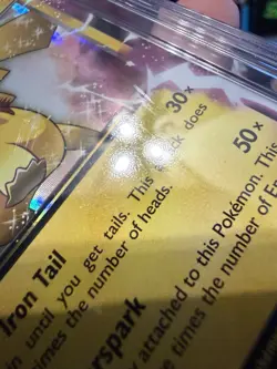 Pikachu EX XY84 CGC 9.5 2015 Black Star Promo Pokemon Card *slab Scuffs* - Image 3