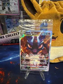 Lucario VSTAR SWSH291 SWSH: Sword & Shield Promo Cards Holo Sealed - Image 1