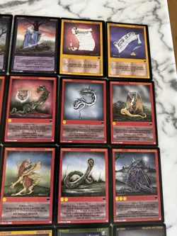 Huge Lot 89 Vintage WYVERN CCG Expansion Set Cards NICE!! - Image 5