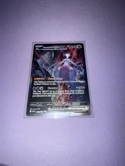 Team Rockets Mewtwo EX 231/182 Flawless PSA 10 Contender Pokemon Holo Card - Image 3