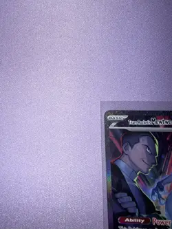 Team Rockets Mewtwo EX 231/182 Flawless PSA 10 Contender Pokemon Holo Card - Image 4