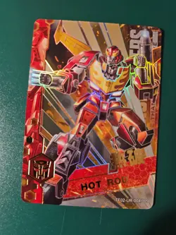 KAYOU Official Transformers TCG UR Card TF02-UR-004 Hot Rod - Image 1