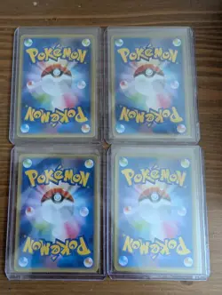Pokemon Trainer Girls Goddess Story Sexy Anime Girl Waifu 4 Foil Card Set - Image 2