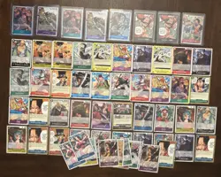 One Piece TCG Card Game OP-13 SR Lot of 60 Cards NM Carrying On His Will - Image 1